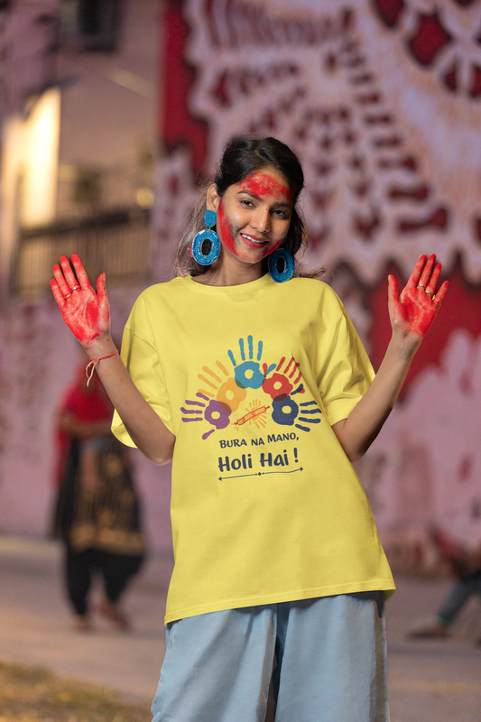 Bura Na Mano, Holi Hai! – Festive Holi T-Shirt